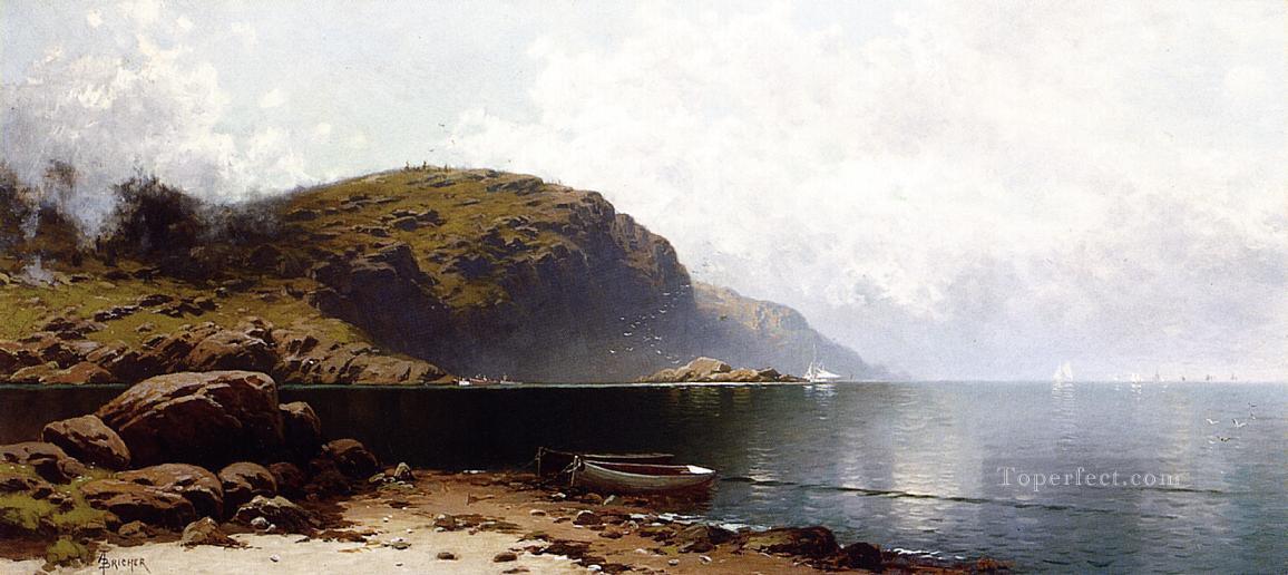 Frente a la playa de Grand Manan, Alfred Thompson Bricher Pintura al óleo
